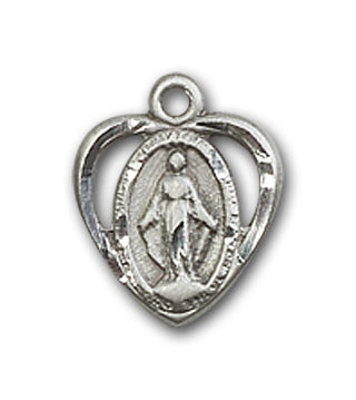 Child Size Sterling Silver Miraculous Medal