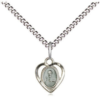 Sterling Silver Scapular Medal Religious and Catholic Jewelry