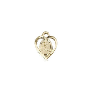 14kt Gold Filled Scapular Medal