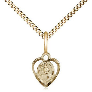 14kt Gold Filled Saint Jude Medal Religious and Catholic Jewelry Engraved Catholic Saint Jewelry