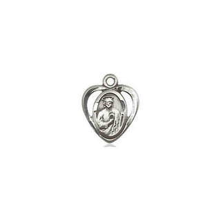 Sterling Silver Saint Jude Medal Religious and Catholic Jewelry Engraved Catholic Saint Jewelry