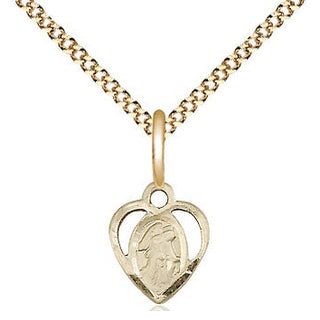 Gold-Filled Guardian Angel Pendant