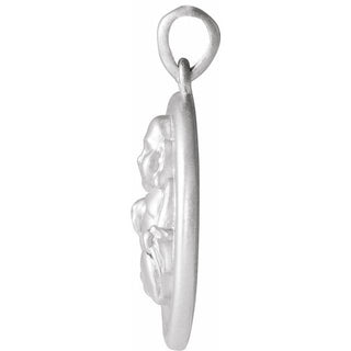 Platinum Buddha Pendant 