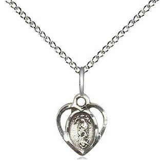 Sterling Silver Our Lady of la Salette Medal Religious and Catholic Jewelry