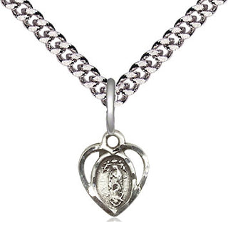 Sterling Silver Our Lady of la Salette Medal Religious and Catholic Jewelry