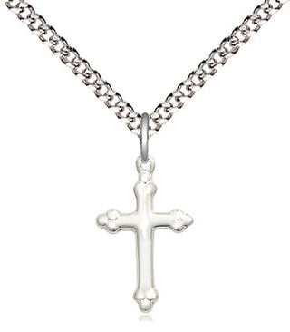 Pewter Cross Medal Religious and Catholic Jewelry