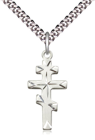 Sterling Silver Greek Orthodox Cross Medal Catholic Jewelry