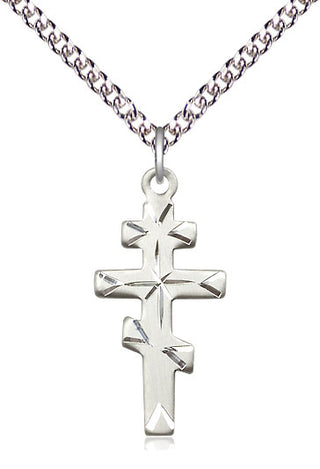 Sterling Silver Greek Orthodox Cross Medal Catholic Jewelry