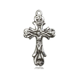 Sterling Silver Crucifix Medal