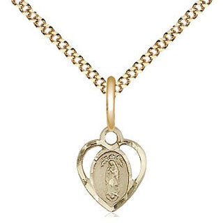 14kt Gold Filled Our Lady of Guadalupe Medal Religious and Catholic Jewelry