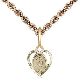 14kt Gold Filled Our Lady of Guadalupe Medal Religious and Catholic Jewelry