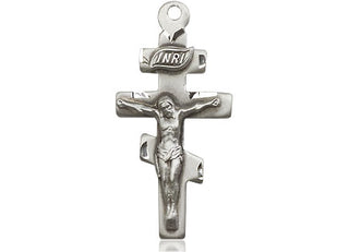 Sterling Silver Crucifix Medal
