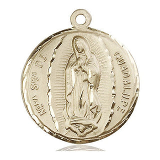 14kt Gold Filled Our Lady of Guadalupe Medal