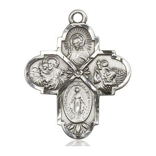 Pewter 4-Way Medal