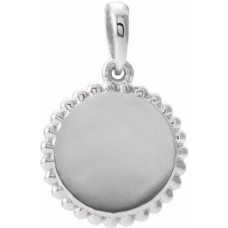 Platinum Eye of Horus Pendant 