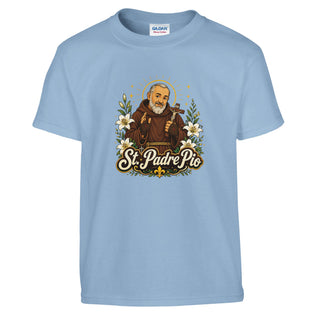 St. Padre Pio Kids T-Shirt - view 3