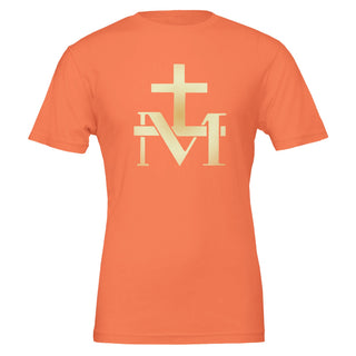 Miraculous Medal 'M' and Cross T-Shirt - view 3