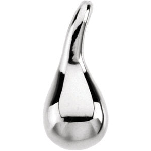 Sterling Silver 14x6 MM The Tears of Christ Pendant