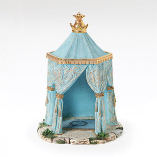 11-Inch Blue King's Tent For 5-Inch Scale Nativity Figures