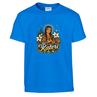 St. Kateri Tekakwitha Kids T-Shirt - view 11