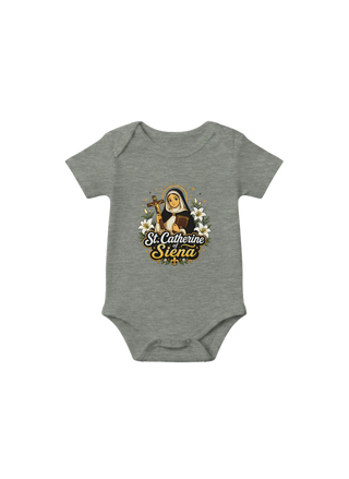 St. Catherine of Siena Baby Onesie - view 2