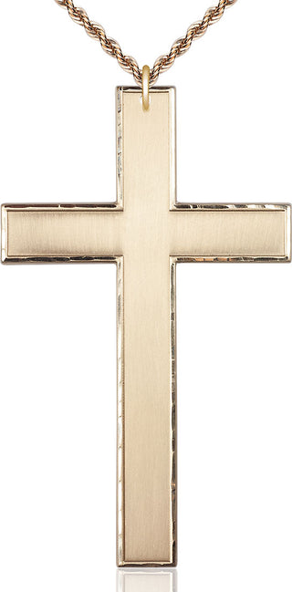 14kt Gold Filled Cross Medal Catholic Jewelry
