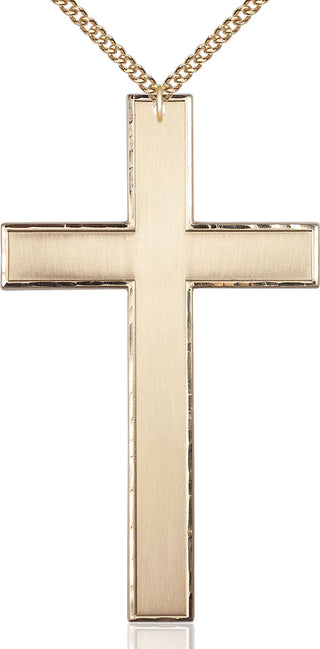 14kt Gold Cross Medal