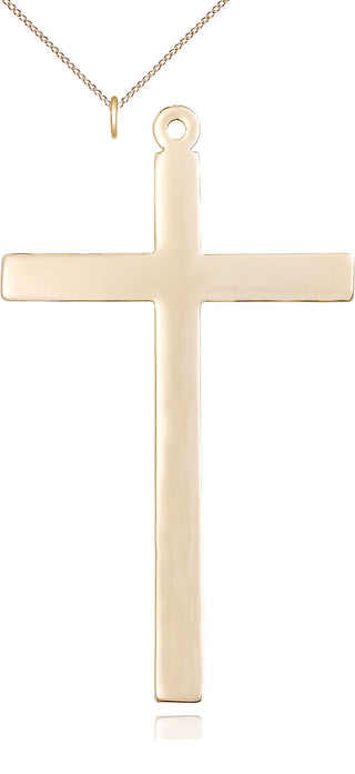 14kt Gold Cross Medal