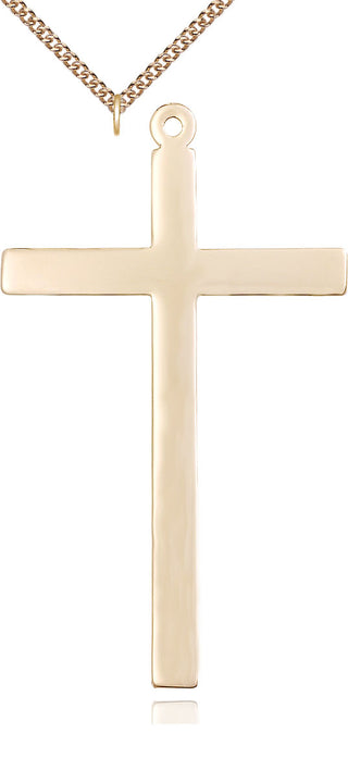 14kt Gold Cross Medal