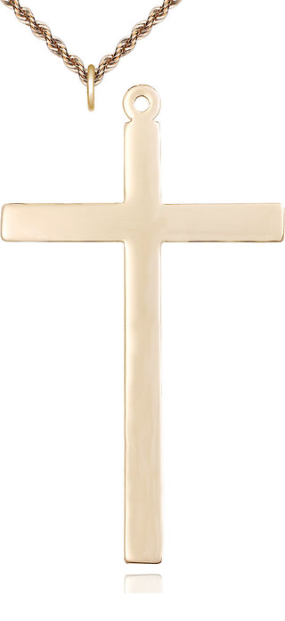 14kt Gold Cross Medal