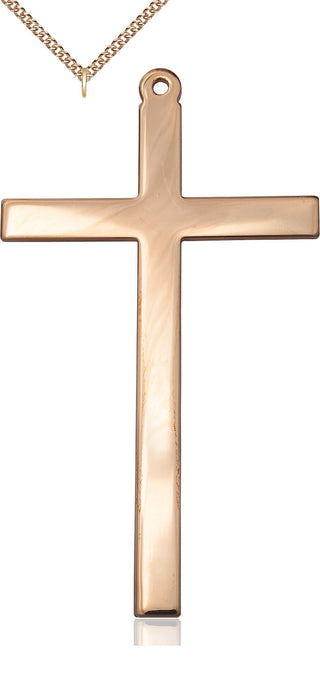 14kt Gold Cross Medal