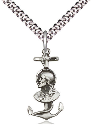 Sterling Silver Saint Christopher Medal Catholic Jewelry