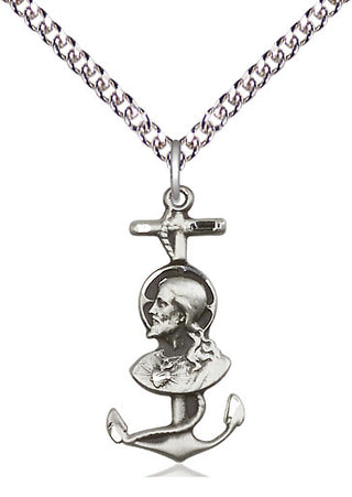Sterling Silver Saint Christopher Medal Catholic Jewelry