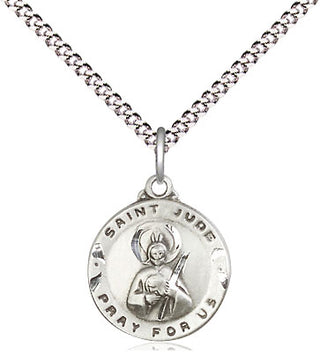 Sterling Silver Saint Jude Medal Religious and Catholic Jewelry