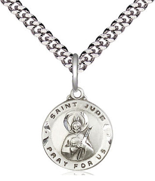 Sterling Silver Saint Jude Medal Religious and Catholic Jewelry