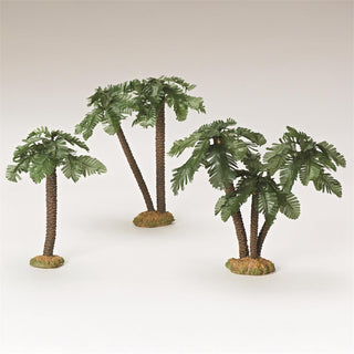 9.5-Inch 3 Pc Set Palm Tree For 5-Inch Scale Nativity Figures