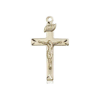 14kt Gold Filled Crucifix Medal