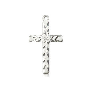 Sterling Silver Cross Medal