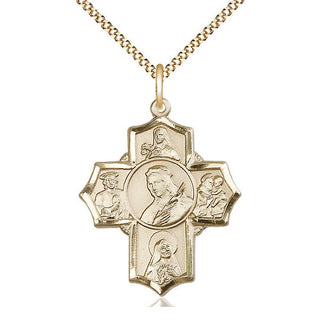 14kt Gold Filled Philomena Theresa Rita Antony Jude Medal Catholic Jewelry