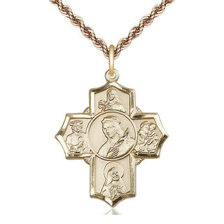 14kt Gold Filled Philomena Theresa Rita Antony Jude Medal Catholic Jewelry