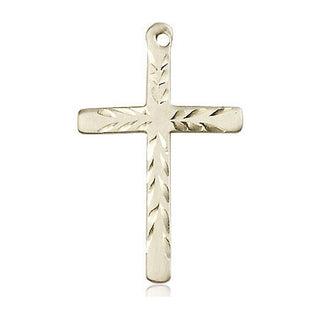 14kt Gold Cross Medal