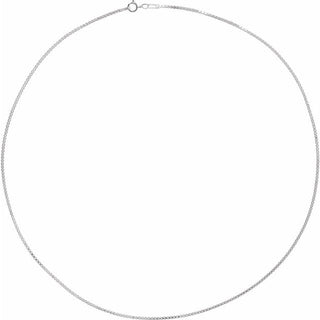 1.3 mm Diamond-Cut Box Chain