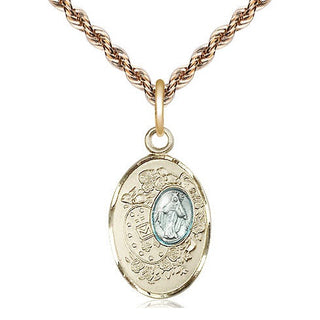14kt Gold Filled Miraculous Medal Religious Jewelry