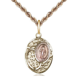 14kt Gold Filled Miraculous Medal Religious Jewelry