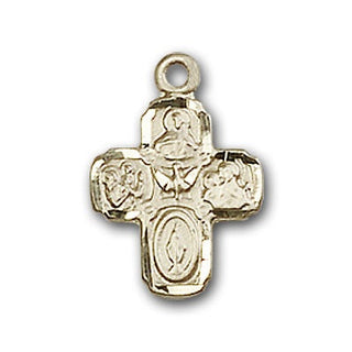 Gold-Filled 4-Way Pendant
