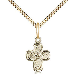 Gold-Filled 4-Way Pendant