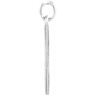 Sterling Silver 15 mm St. Luke Medal  