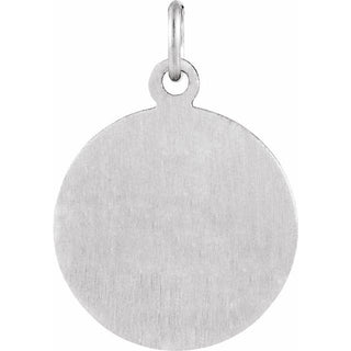 Sterling Silver 22 mm St. Luke Medal  