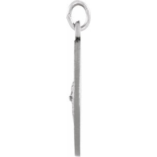 Sterling Silver 22 mm St. Gerard Medal  