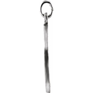 Sterling Silver 15 mm Round Holy Communion Medal